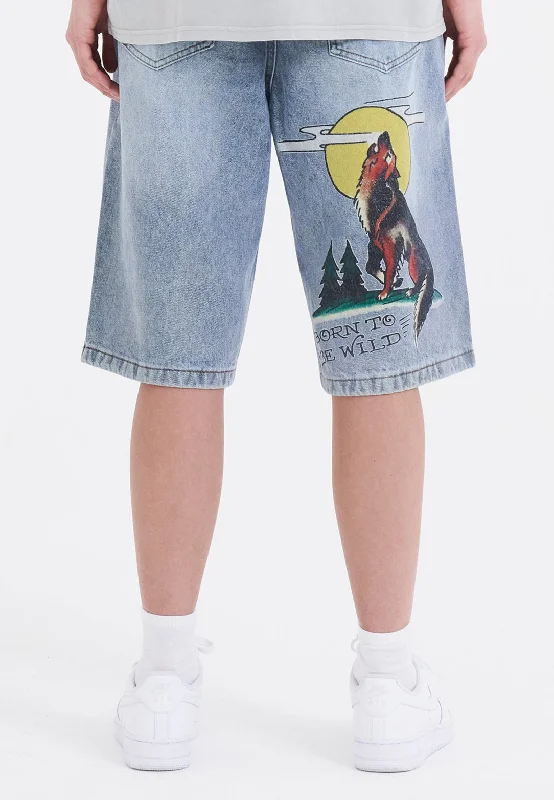 Seasonal Sale – Shop Now!Seasonal Sale – Shop Now!Womens Born Wild Relaxed Denim Jorts Shorts - Bleach Seasonal Sale – Shop Now!Seasonal Sale – Shop Now!Womens Born Wild Relaxed Denim Jorts Shorts - Bleach