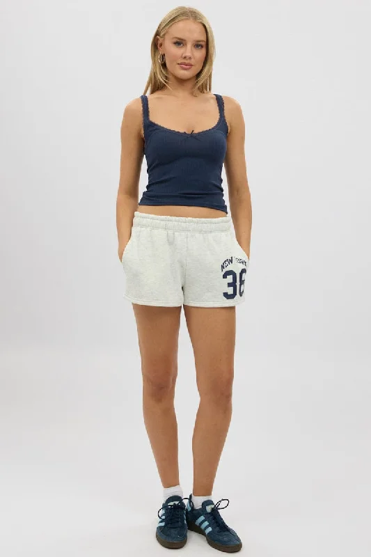 Shop Smart, Save Big!Shop Smart, Save Big!Grey Track Shorts Elasticated
