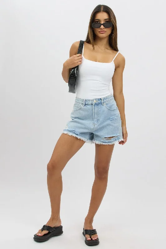 Get More for Less!Get More for Less!Denim Relaxed Short High Rise