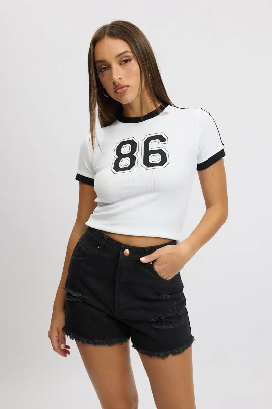 Get Ready to Save!Get Ready to Save!Black Relaxed Short High Rise