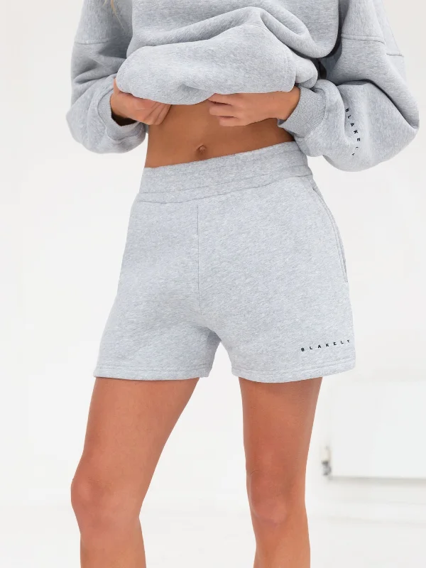 Don't Miss Out!Don't Miss Out!Isabel Jogger Shorts - Marl Grey