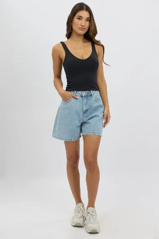 Get More, Spend Less – Shop Now!Get More, Spend Less – Shop Now!Denim Jorts High Rise