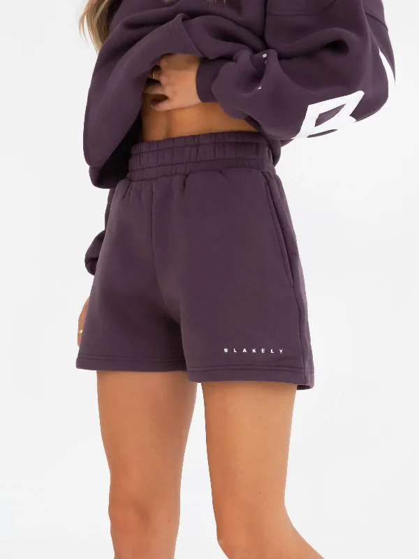 Best Price of the Season!Best Price of the Season!Isabel Jogger Shorts - Plum