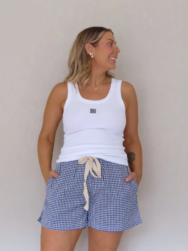 Biggest Sale of the Season!Biggest Sale of the Season!Kingsley Gingham Shorts - Navy