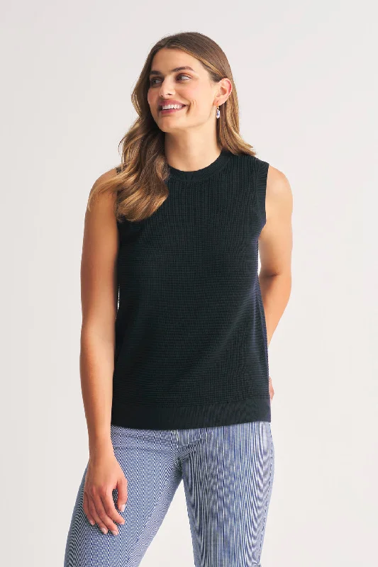 Silk Blend Knit Tank