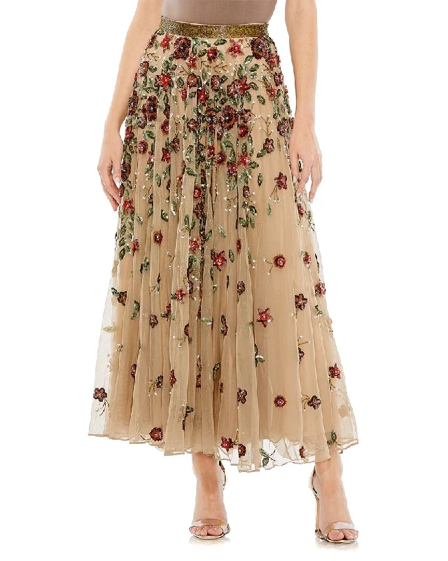 Mac Duggal Tea Length Skirt