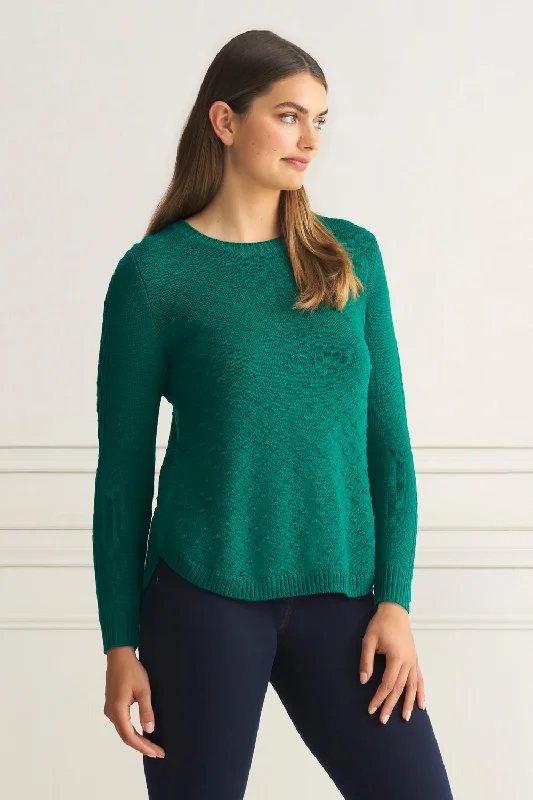 Merino Wool Popcorn Jumper