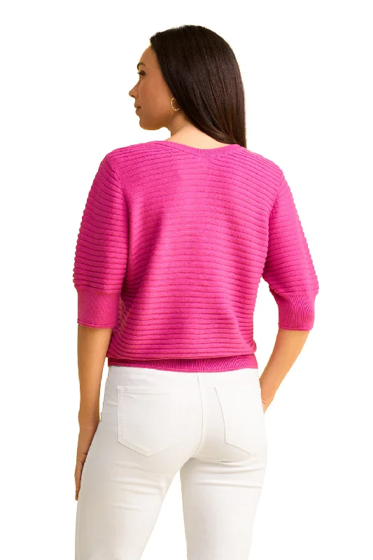 Half Sleeve Knit Top