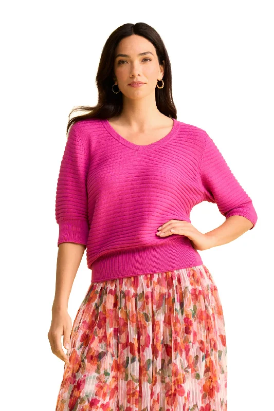 Half Sleeve Knit Top