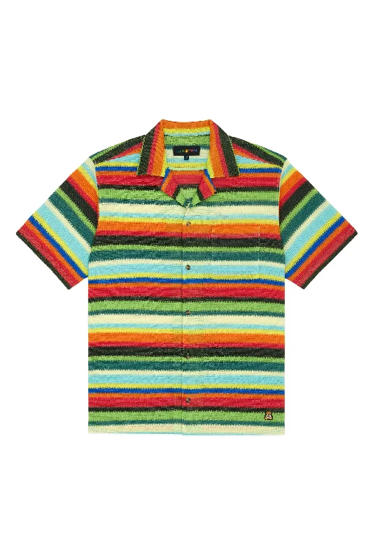 Sunset Stripe Knit Shirt