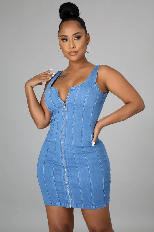 Irreplaceable Denim Dress