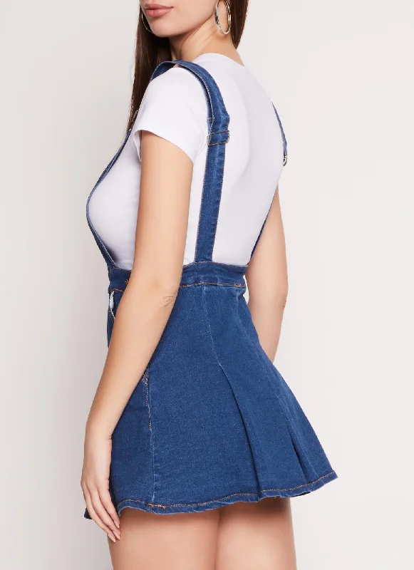 Daisy Denim Overall Dress