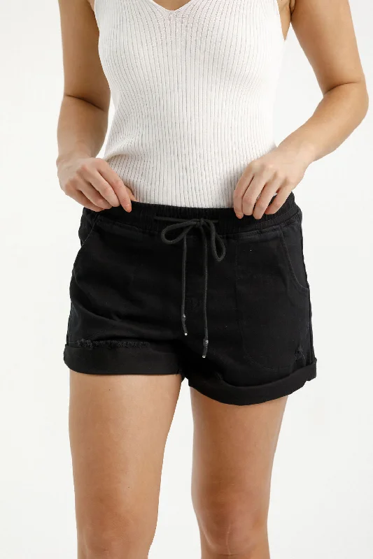 Home Lee Lagoon Shorts Jet Black