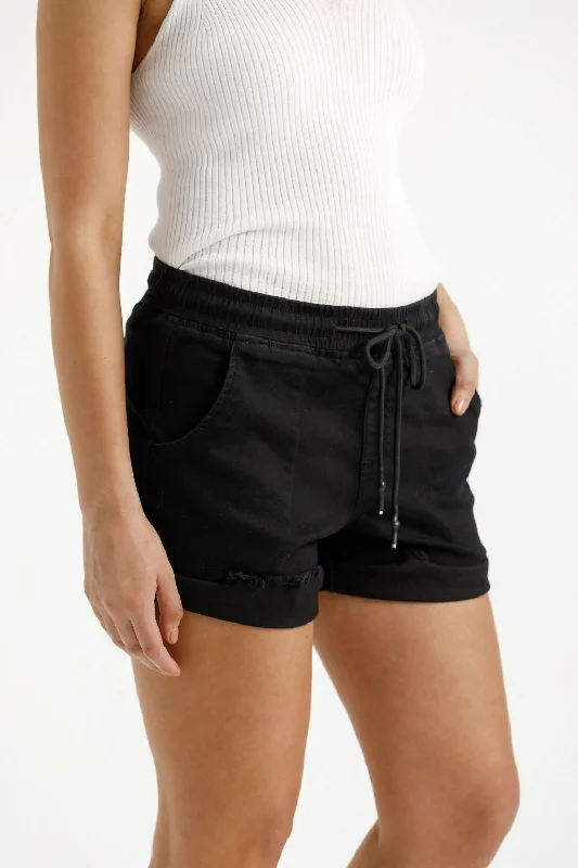 Home Lee Lagoon Shorts Jet Black