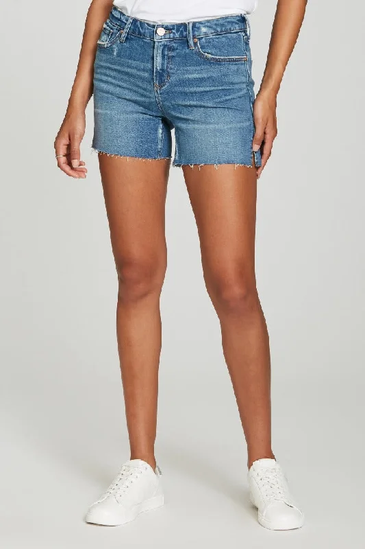 JULIAN HIGH RISE DENIM SHORTS