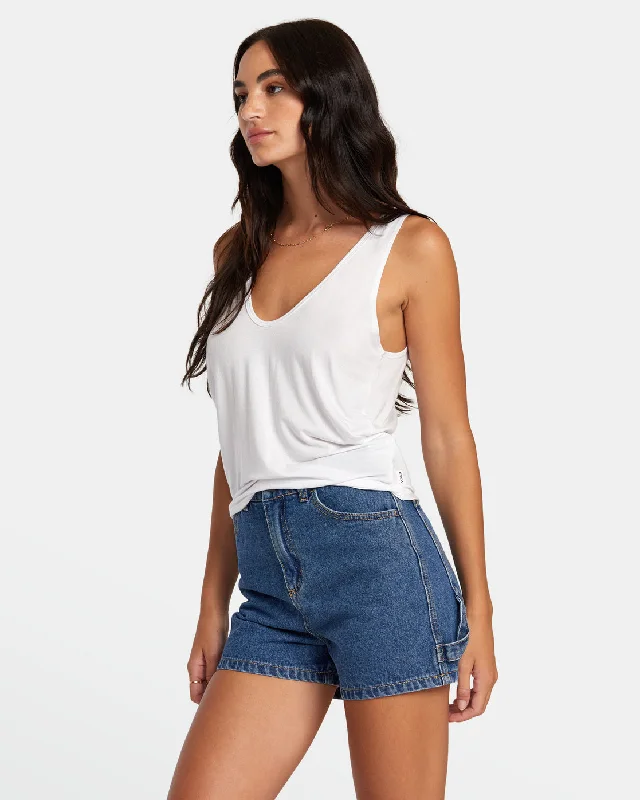 Dayshift Denim Shorts - Blue Rinse