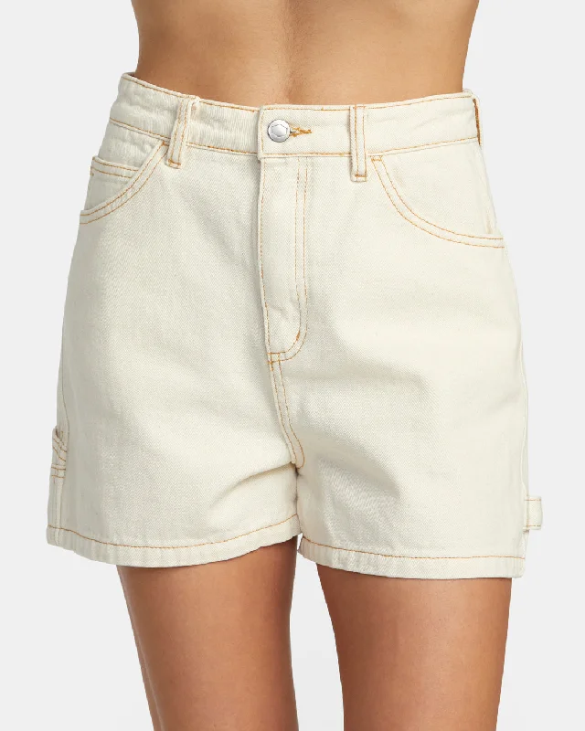 Dayshift Denim Shorts - Natural