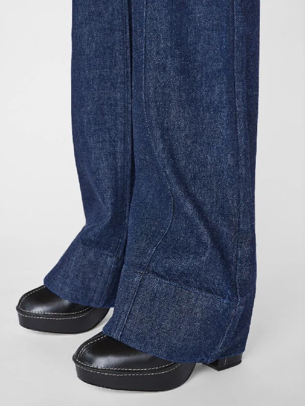 Seamed Pocket Pant -- Rinse