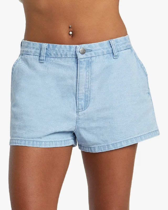 Weekend Denim Shorts - Light Vintage Wash