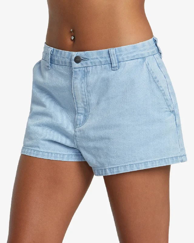 Weekend Denim Shorts - Light Vintage Wash