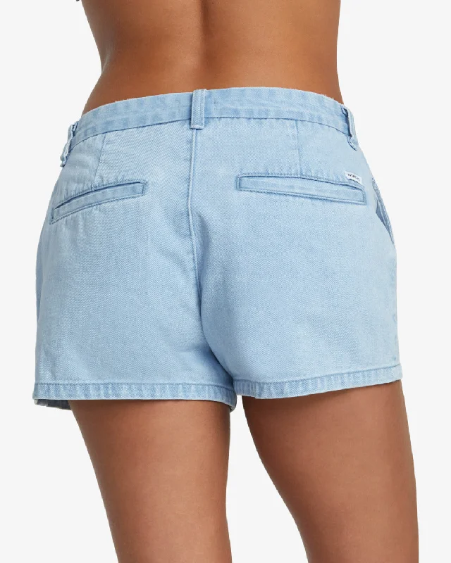 Weekend Denim Shorts - Light Vintage Wash