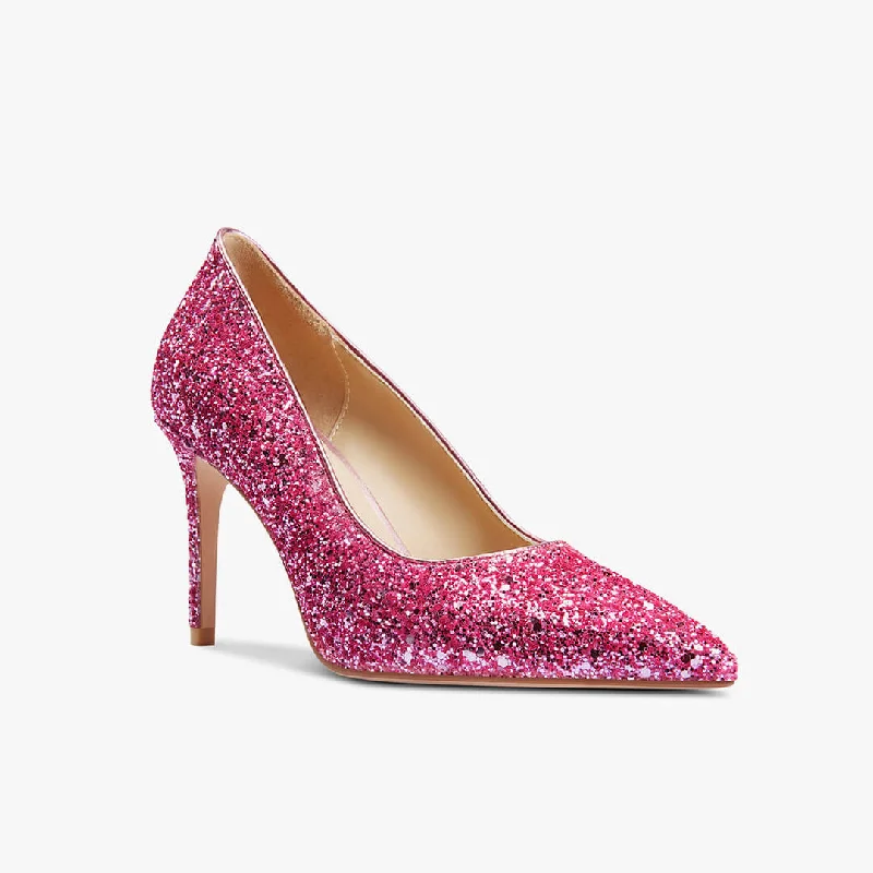 *Kayte - Pink Glitter Party Pump