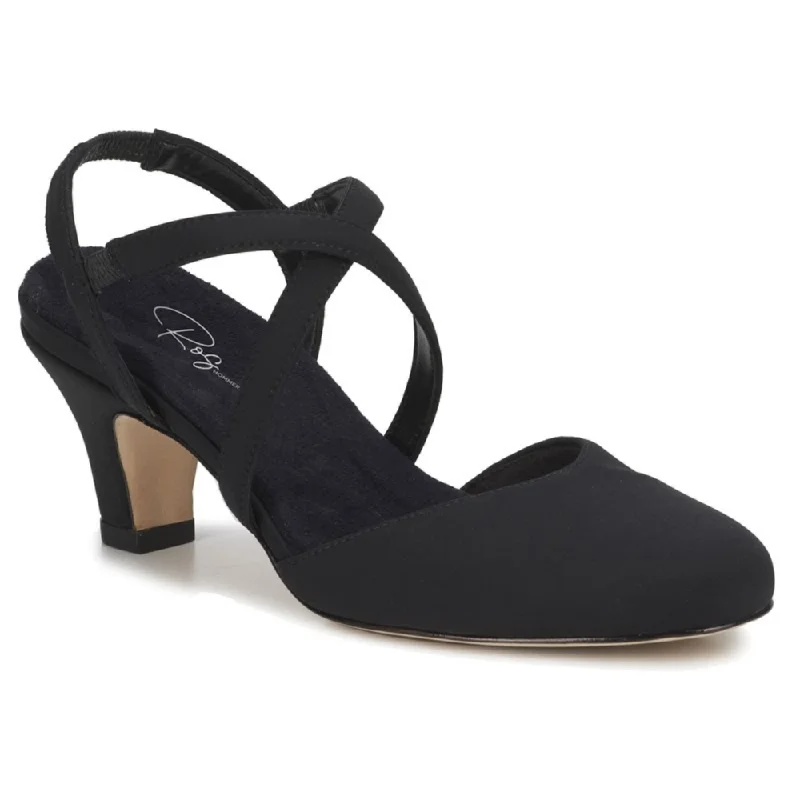 Ros Hommerson Caliente Black Microtouch Heel (Women's)