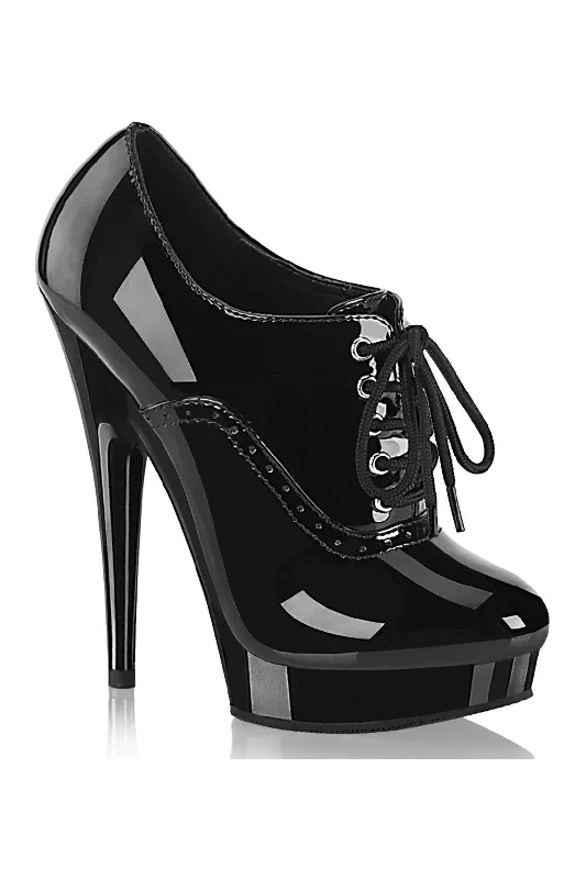 SULTRY-660 Ankle Boot | Black Patent