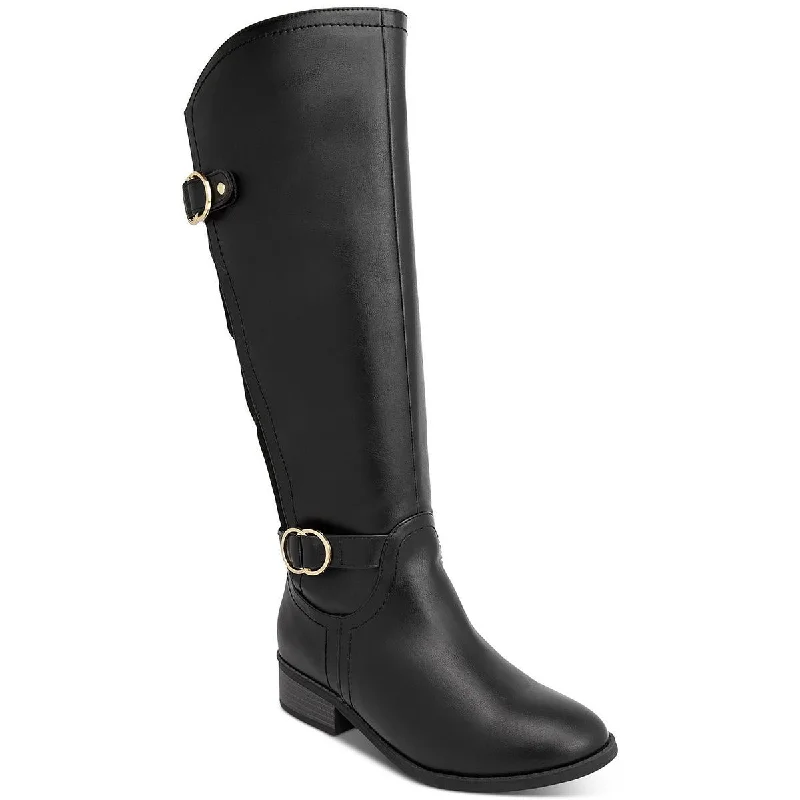 LEANDRAA Womens TALL DRESSY Mid-Calf Boots