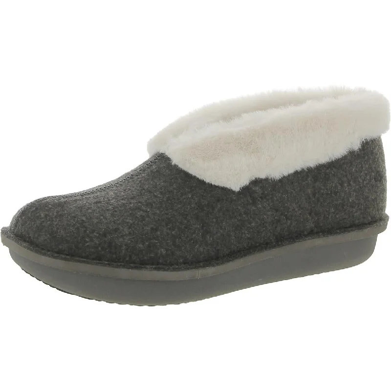 Step Flow Low Womens Cold Weather Winter Shearling Boots