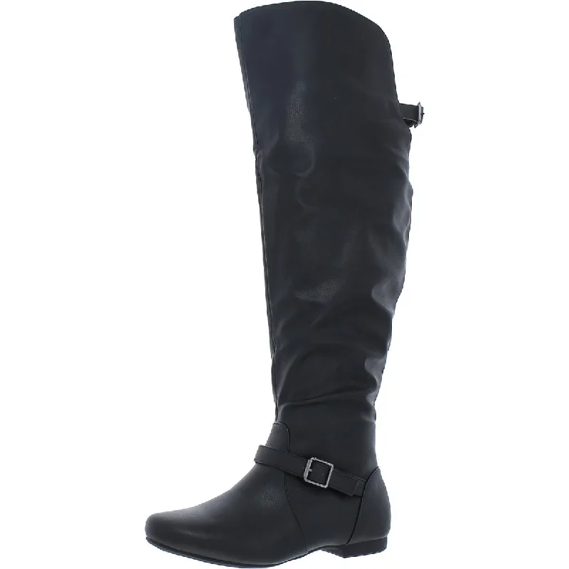 Womens Dressy Tall Knee-High Boots