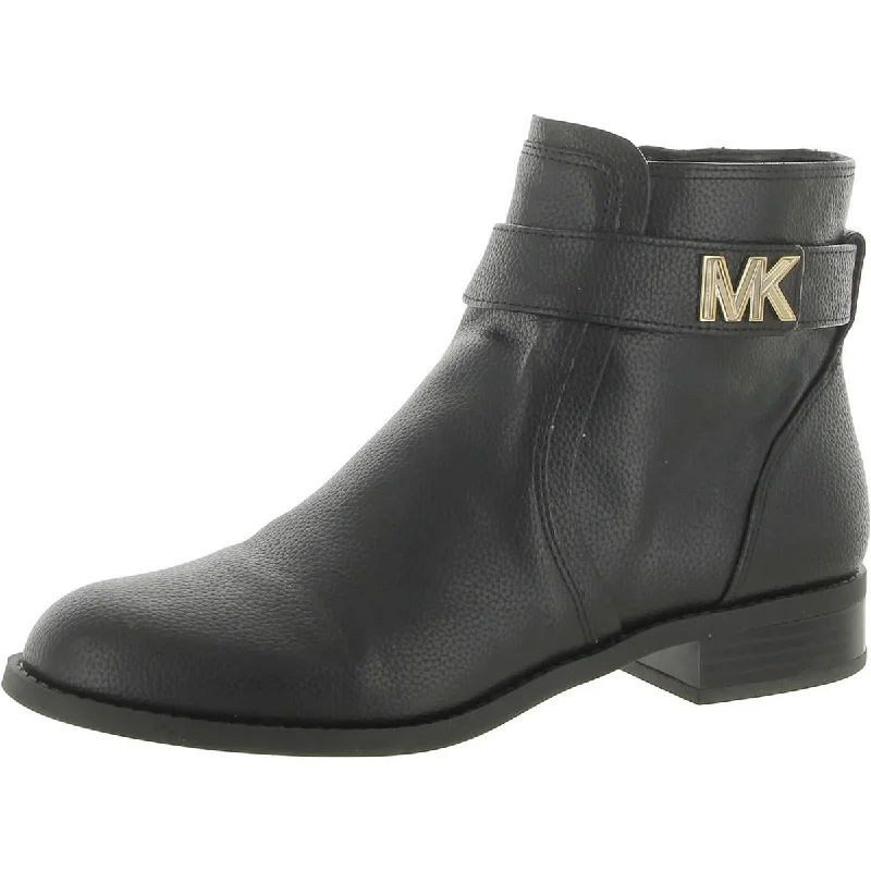 Womens Faux Leather Booties