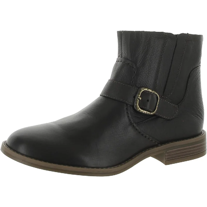 Camzin Loop Womens Leather Chelsea Boots