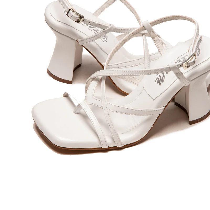 Lefkada White Leather