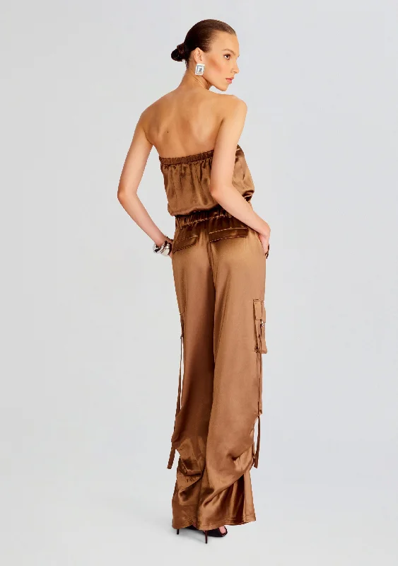 Estrella Cargo Jumpsuit