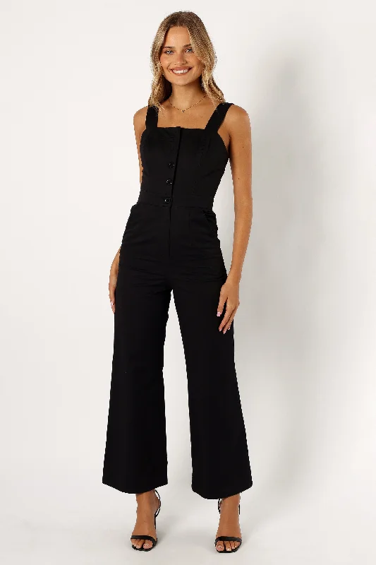 Gwen Jumpsuit - Black