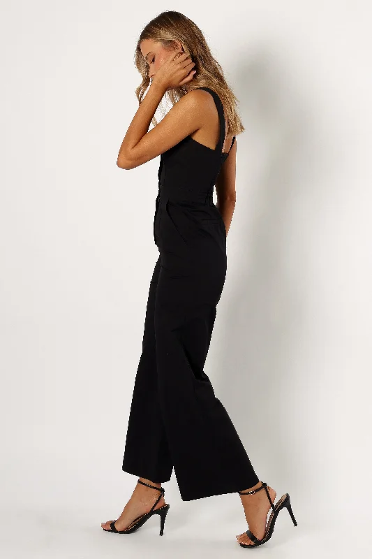 Gwen Jumpsuit - Black