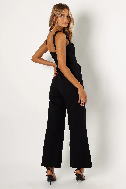 Gwen Jumpsuit - Black