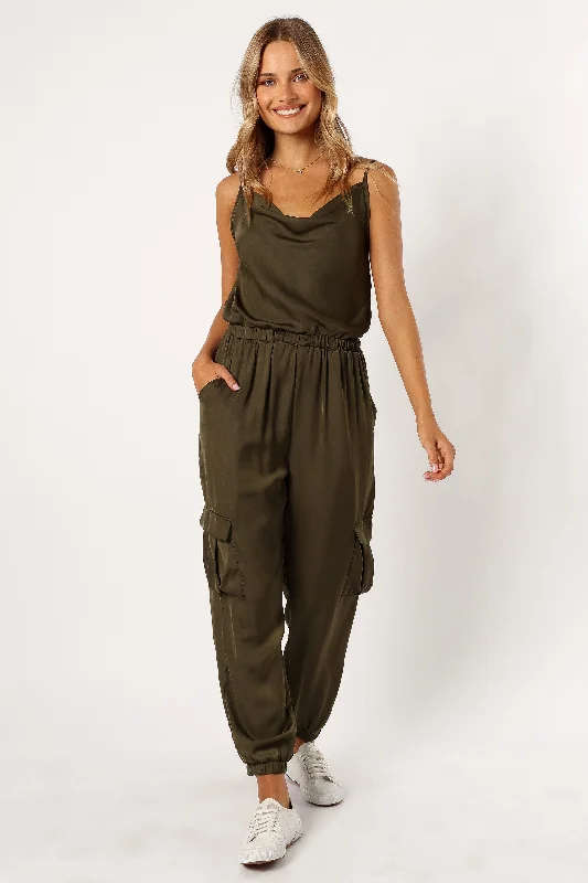 Jasleen Jumpsuit - Olive