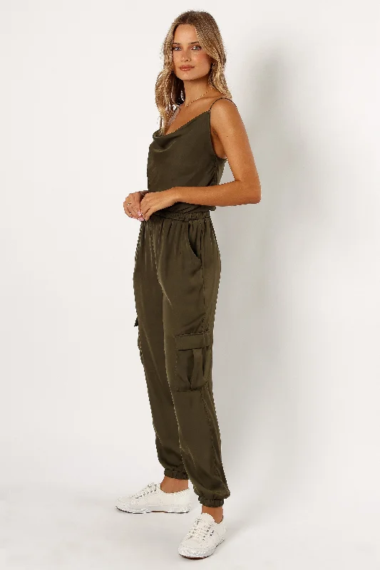 Jasleen Jumpsuit - Olive