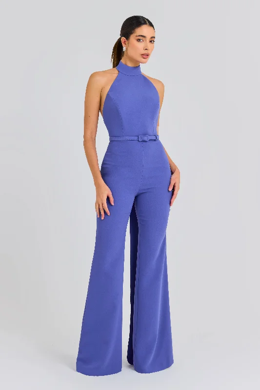 Lorrie Purple Jumpsuit