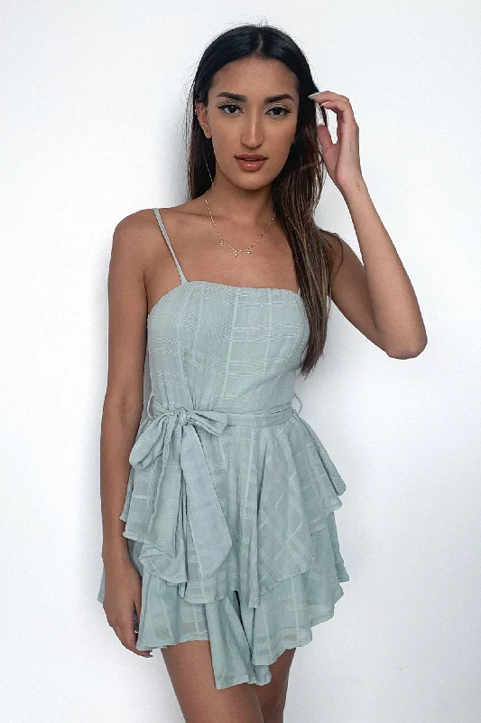 Meagan Playsuit - Sage