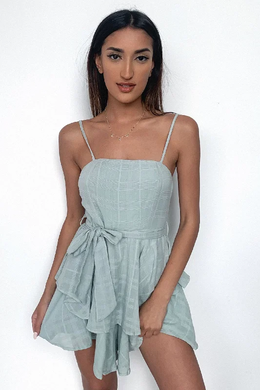 Meagan Playsuit - Sage