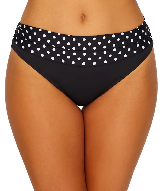 Sunsets Women's Black Dot Unforgettable Bikini Bottom