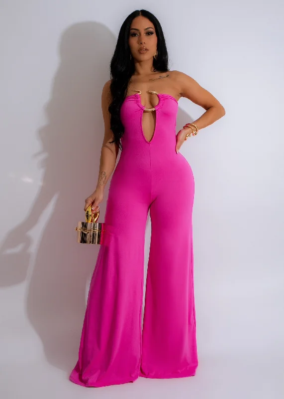 Sweet Treat Jumpsuit Pink