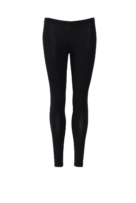 Black Micro Modal Stretch Legging