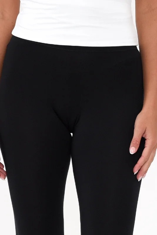 Black Micro Modal Stretch Legging