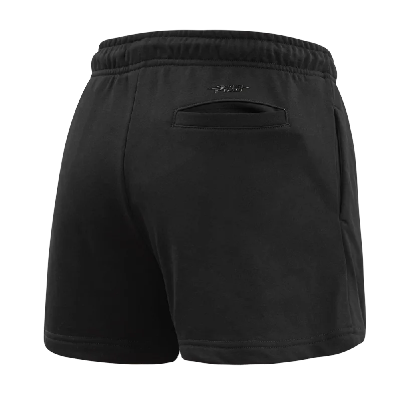 NBA NEW YORK KNICKS CLASSIC WOMEN'S FLC SHORT (BLACK)