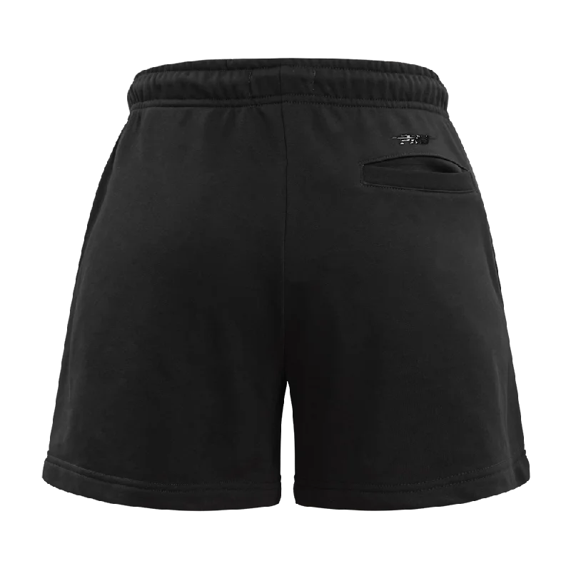 NBA NEW YORK KNICKS CLASSIC WOMEN'S FLC SHORT (BLACK)