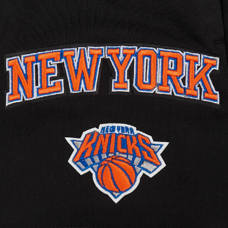 NBA NEW YORK KNICKS CLASSIC WOMEN'S FLC SHORT (BLACK)